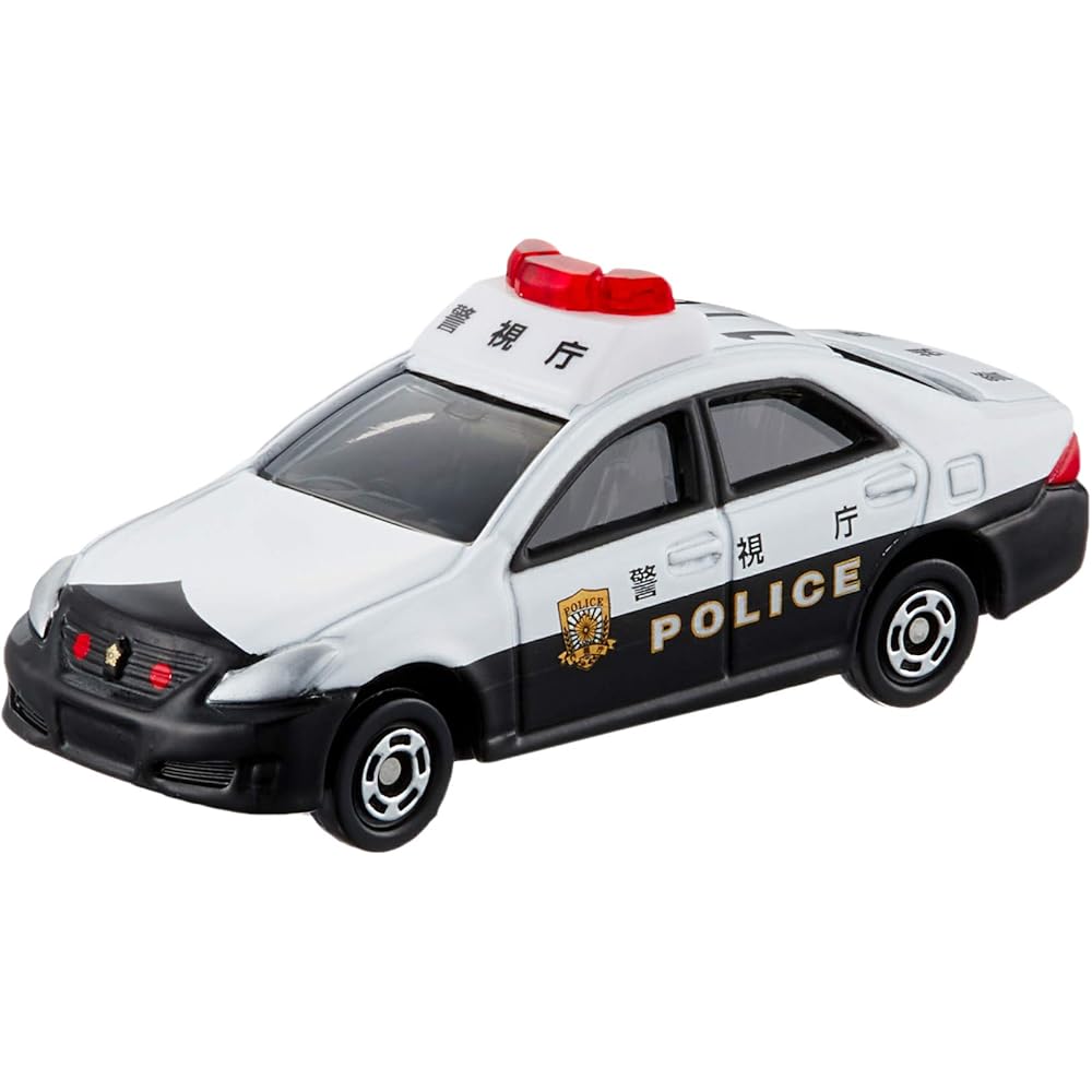 

Takara Tomy Tomica No. 110 Toyota Crown Patrol Car Diecast Toy Vehicle for Ages 3 and Up
