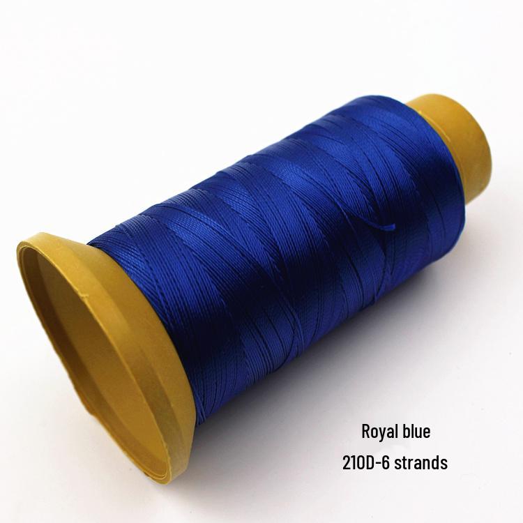 Sewing Thread: Large Spool for Leather, Sofa, or Jeans - High Strength Mercerized Thread