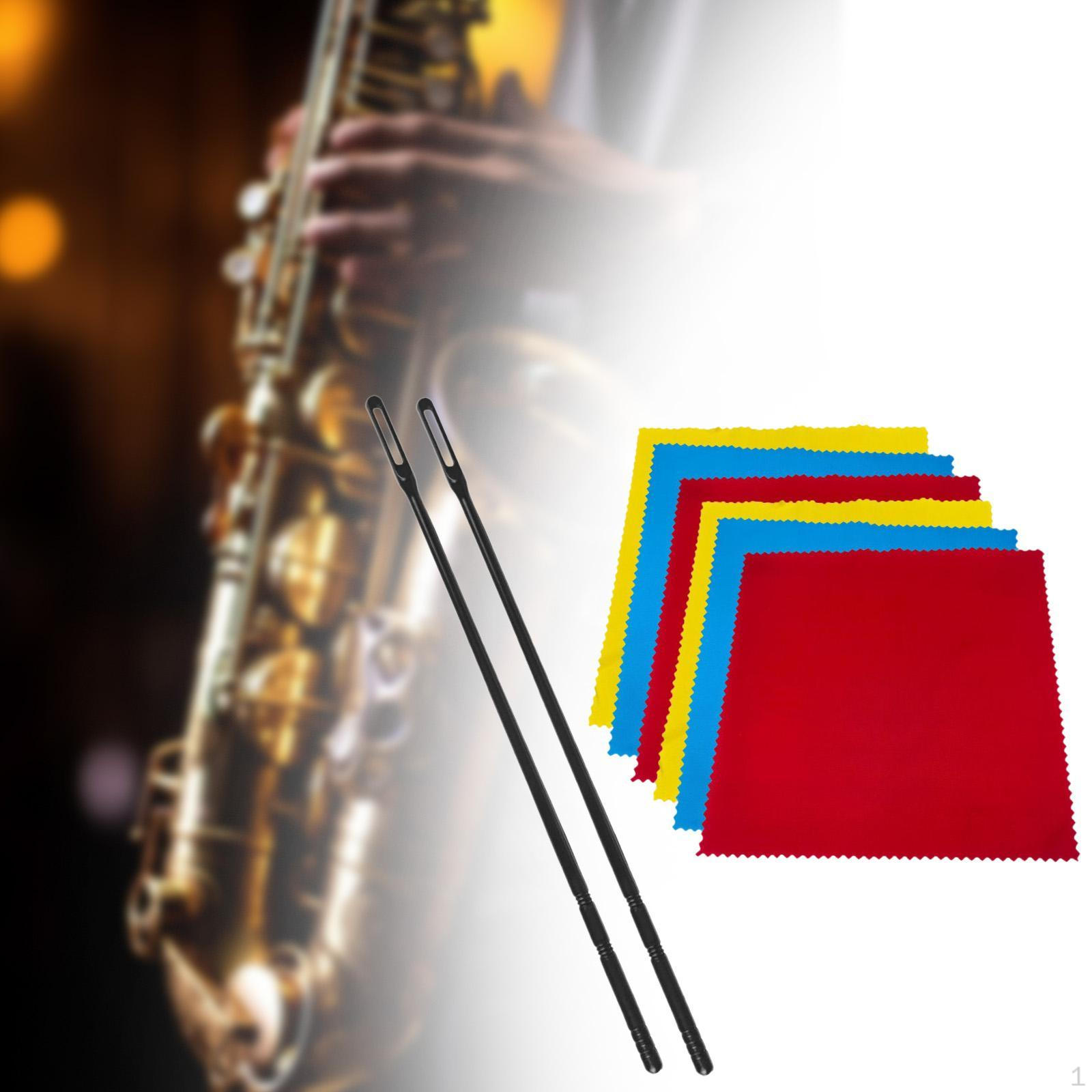 

Стержень для чистки флейты и чистящая салфетка,Аксессуары для флейты,Практичный,Обслуживание,Инструмент для чистки 3 Color