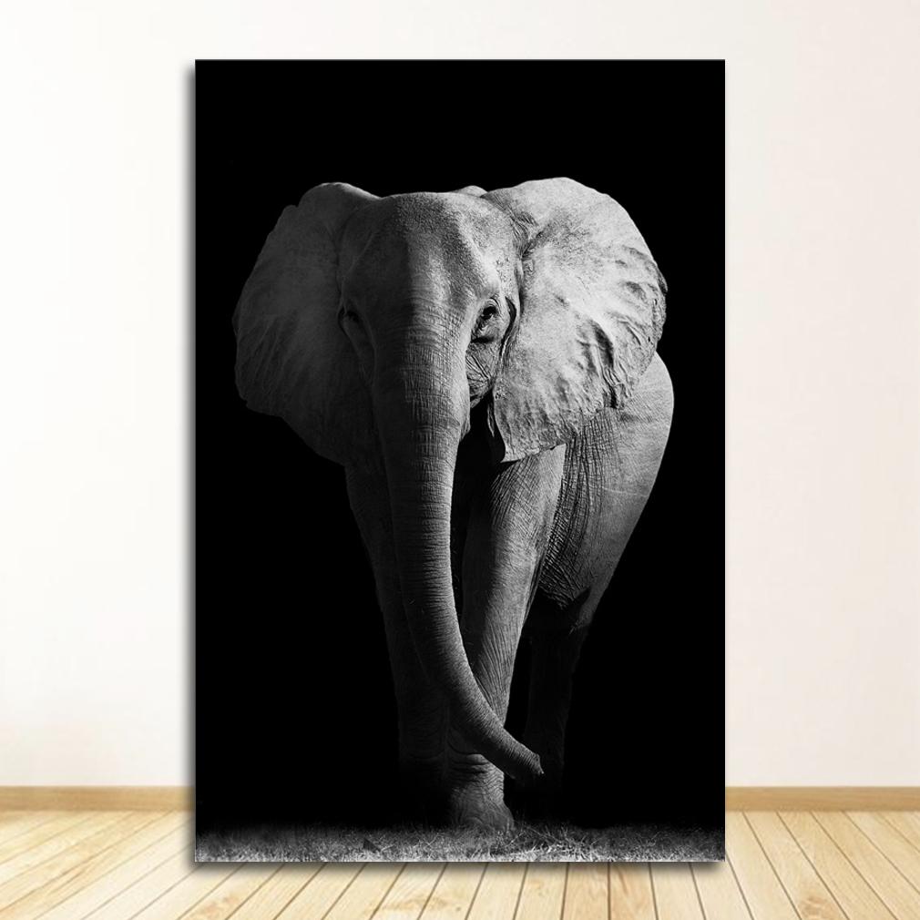Bilder für Wohnzimmer Dekoration Home Decor Tier Leinwand Malerei Wand Kunst Löwe Elefant Pferd Poster und Drucke Wand
