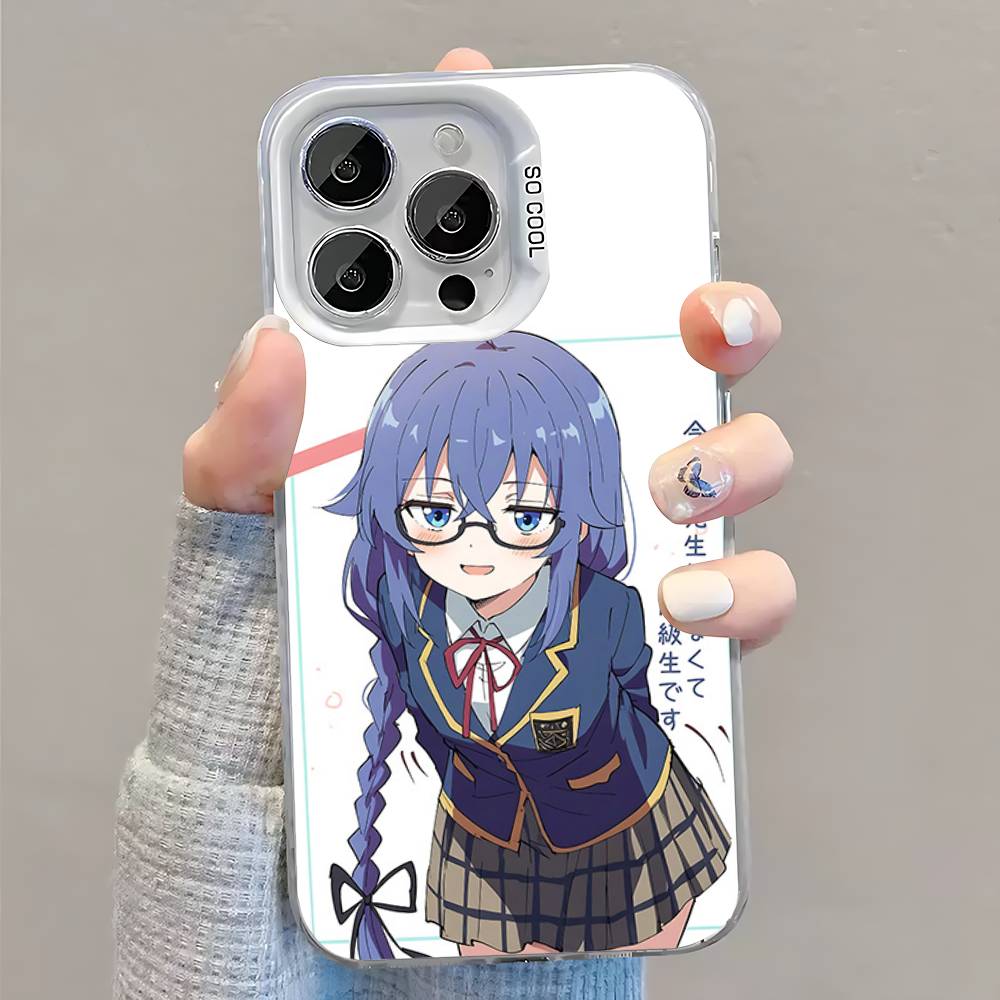 

Phone Case For iPhone 16,15,14,13,12,11,Pro,XS,Max,Plus,Mini,SE M-Mushoku Tensei Roxy White Candy Matte Shockproof Cover iPhone15pro