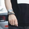 Leather Bracelet Men's Leather Bracelet Trendy Hip-hop Domineering Retro Bracelet