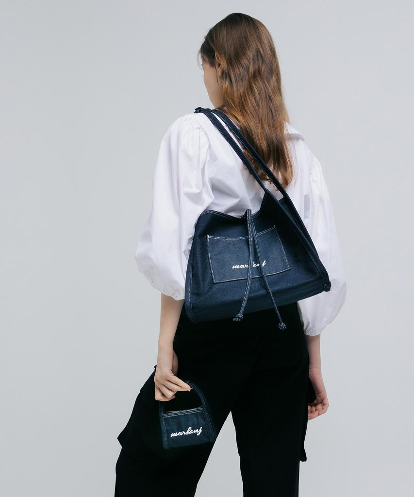 Marhen.J Jeans Denim Shoulder Canvas Bag