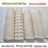 European-Style Anti-Slip Rubber Bathroom Mat for Hotels and Guesthouses