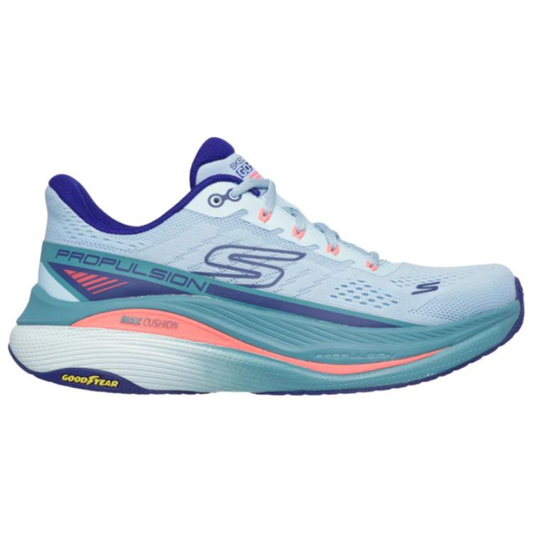 Skechers Go Series Comfortable Versatile Y2K Retro Running Shoes Low Top Casual Sneakers Women Sneakers Light-Blue 128901-LBNV