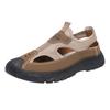 Men's sandals summer new mesh hole shoes beach shoes soft sole comfortable outdoor wading shoes