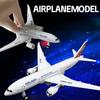 Aircraft Model Plane Ornament for Home Decoration Holiday Gift Collectible Scale Replica Air Travel Theme