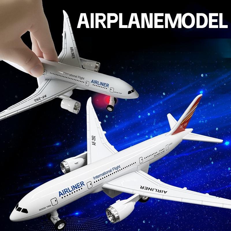 Aircraft Model Plane Ornament for Home Decoration Holiday Gift Collectible Scale Replica Air Travel Theme
