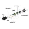 Professional Quick Read Digital Water Tester Detector Lightweight Design For Water Fish Tanks Home Travel Swimming Pools
