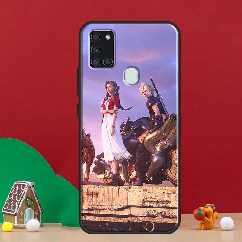 Aerith Gainsborough Final Fantasy Case For Samsung Galaxy A54 A34 A14 A51 A71 A50 A52S A12 A22 A32 A52 A53 A33 A13 Cover Coque
