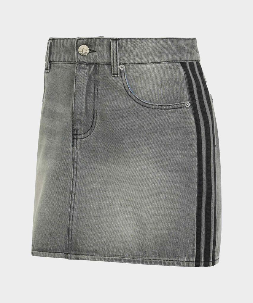 adidas 3-Stripe Denim Skirt - Washed Grey Denim / Kd2925
