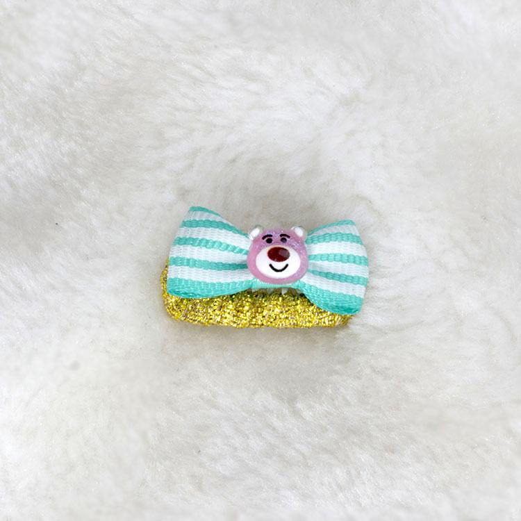 Bowknot Dog Hair Clip for Yorkshire Terrier, Teddy, Schnauzer, Maltese