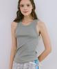 MOONISH Wave Stitch Rib Tank - Sage Green