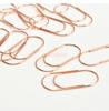 20pcs Gold Big Paper Clips Oversized Gold Paperclips Non Skid Smooth Finish Steel Wire Office Supply Accessories