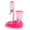 Dual-Use Pet Cat Dog Automatic Feeder with Water Fountain Large Capacity Food Bucket and Water Bottle Dispenser designed for Dog Cat