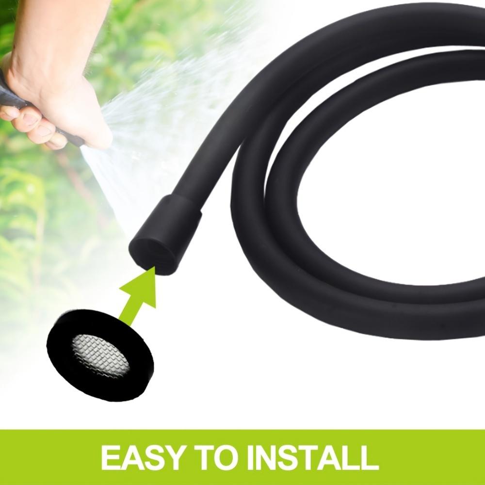 Easy Installation Without Power! 10 Pcs Filter Washers for 1/2 Inch Shower Hose