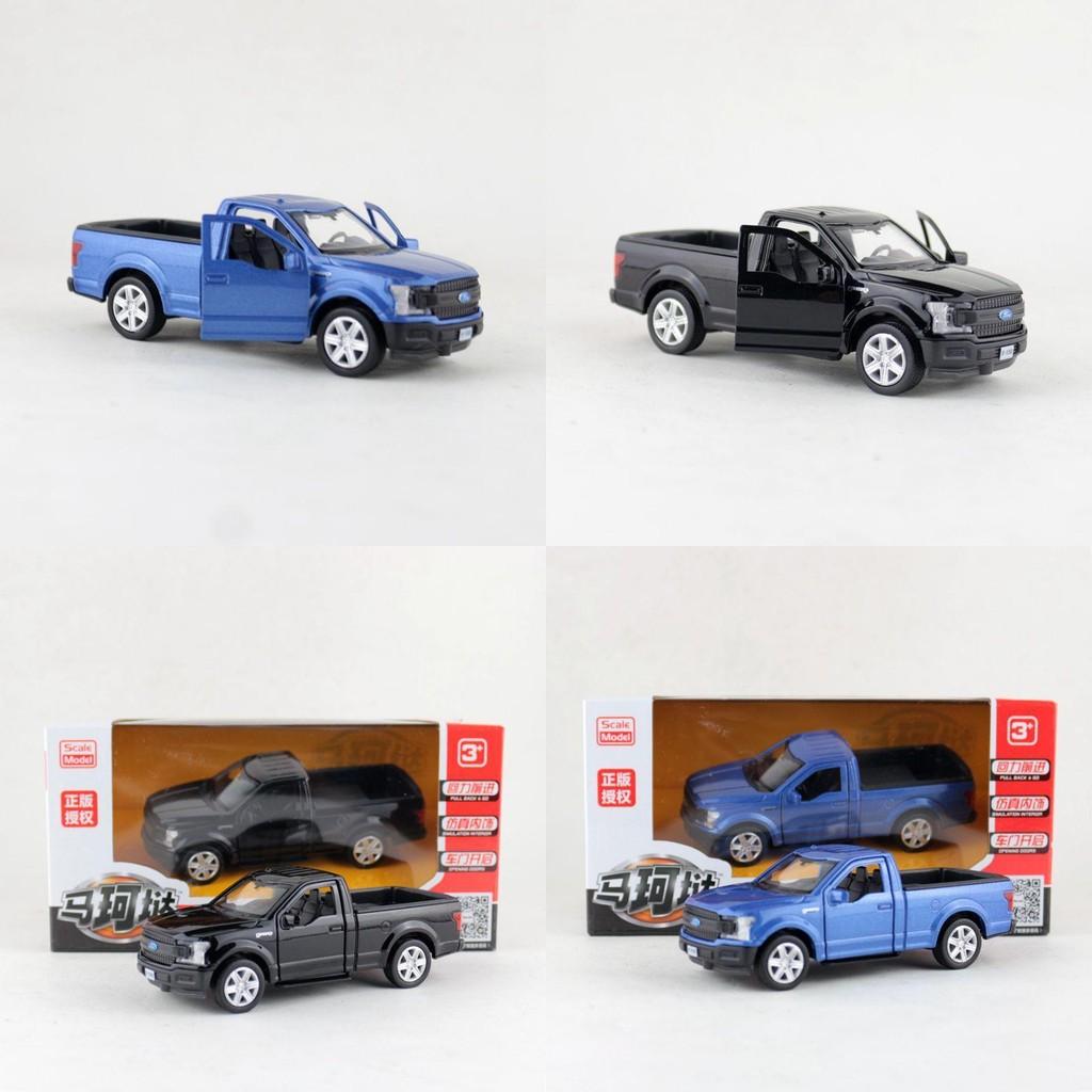 Alloy Car Model Ford F150 Pickup Toy With Open Window For Kids Collectors