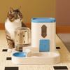 Dry Wet Separation Automatic Cat Water Feeder Integrated Cat Dog Food Bowl  for Water Feeding