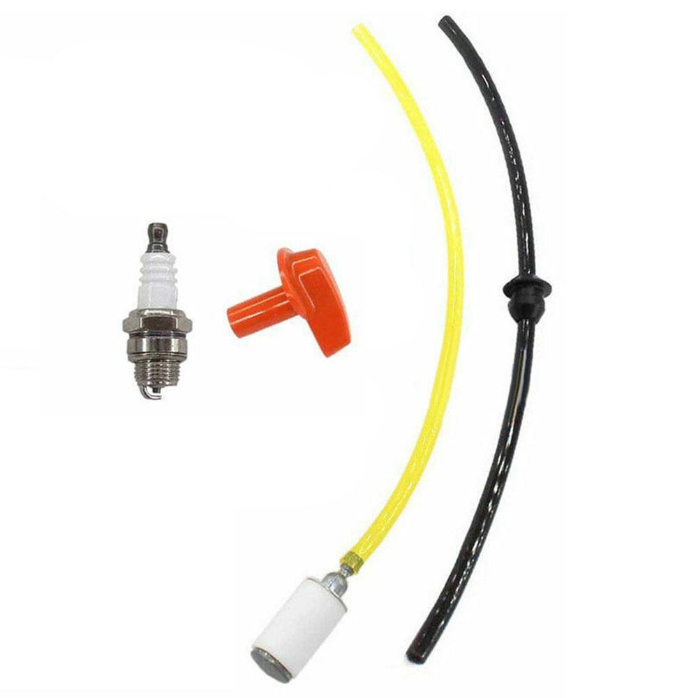 Carburetor with Fuel Filter and Gaskets Replacement for Brushcutter Models H24D FS48 FS52 FS66 FS81 FS86 BR400