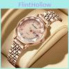 Swiss Ladies Watch Waterproof Night Light Dual Calendar Fashion Wristwatch For Casual Women