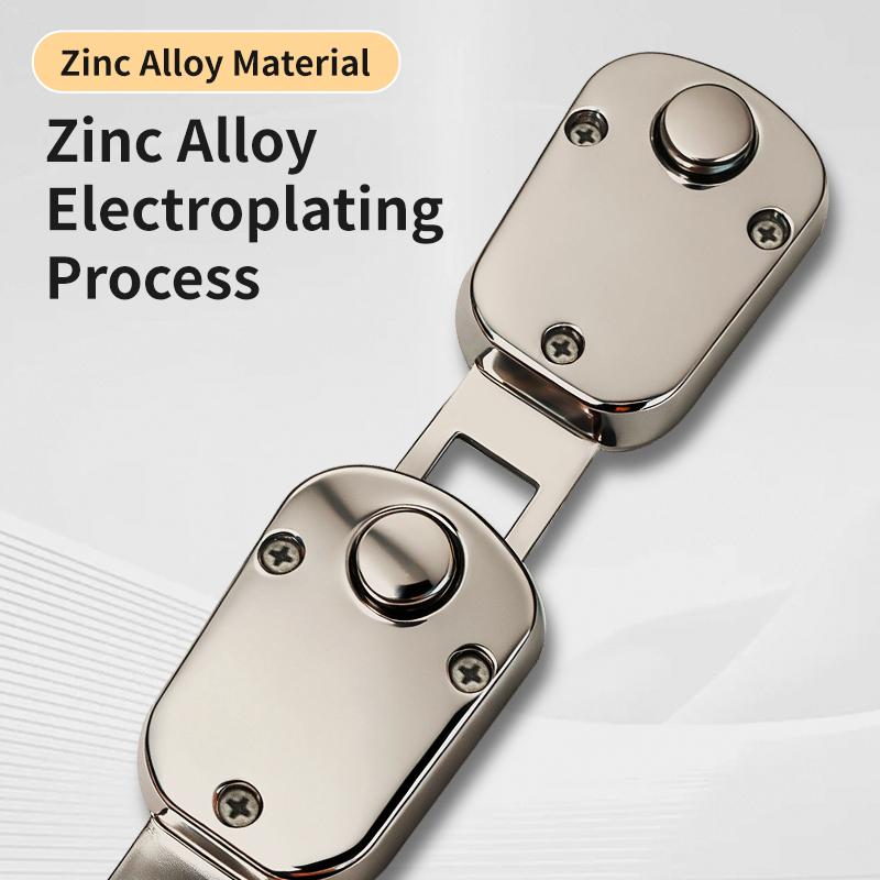 BYD Car Seat Belt Extender Clip Buckle Universal Zinc Alloy Safety Belt Extension Insert Lock Socket for Comfortable Driving