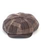Yunibeosyeolkemiseuteuli Corduroy Tartancheck Gray Banding Huntingcap