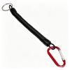 Carabiner Anti Lost Rope Spring Take Up Cord Metal Buckle For Fishing Gear Climbing Fishing Gadgets
