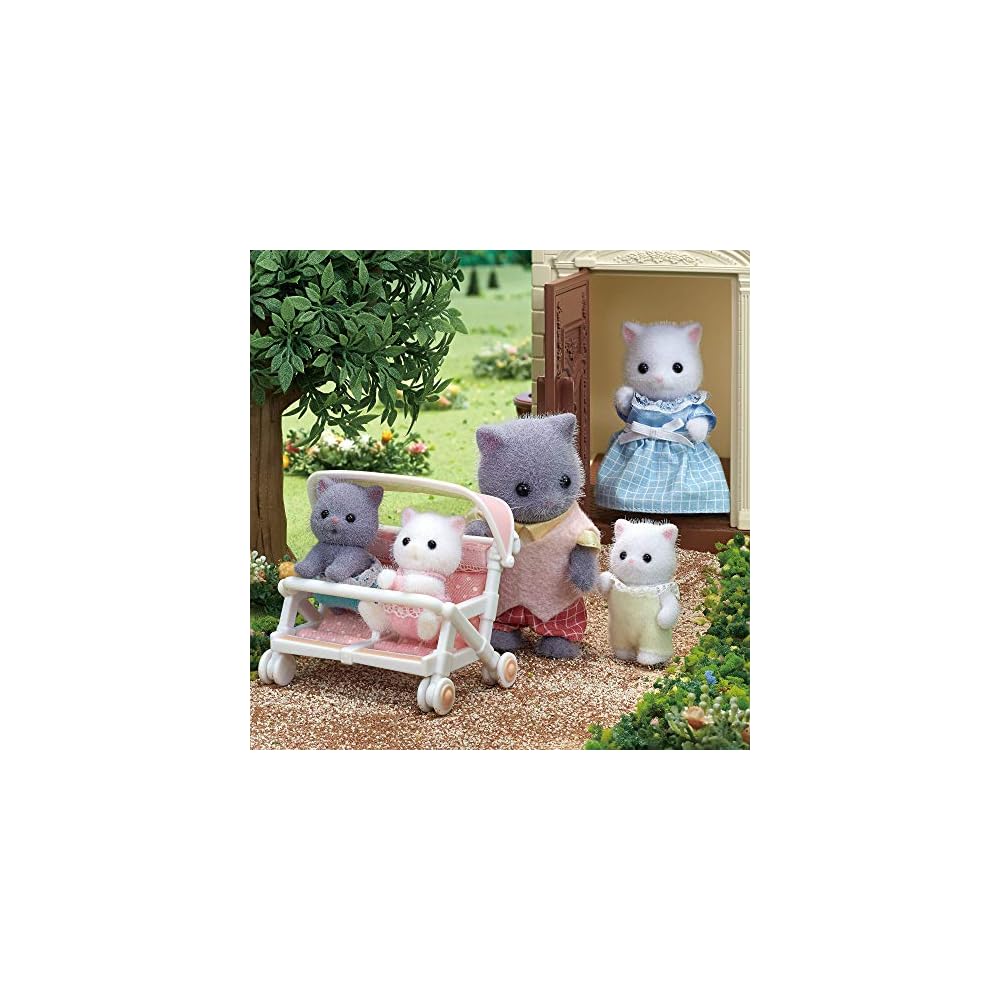 Sylvanian Families EPOCH Persian Cat Mother Doll 3+ Years Old Toy for Dollhouse