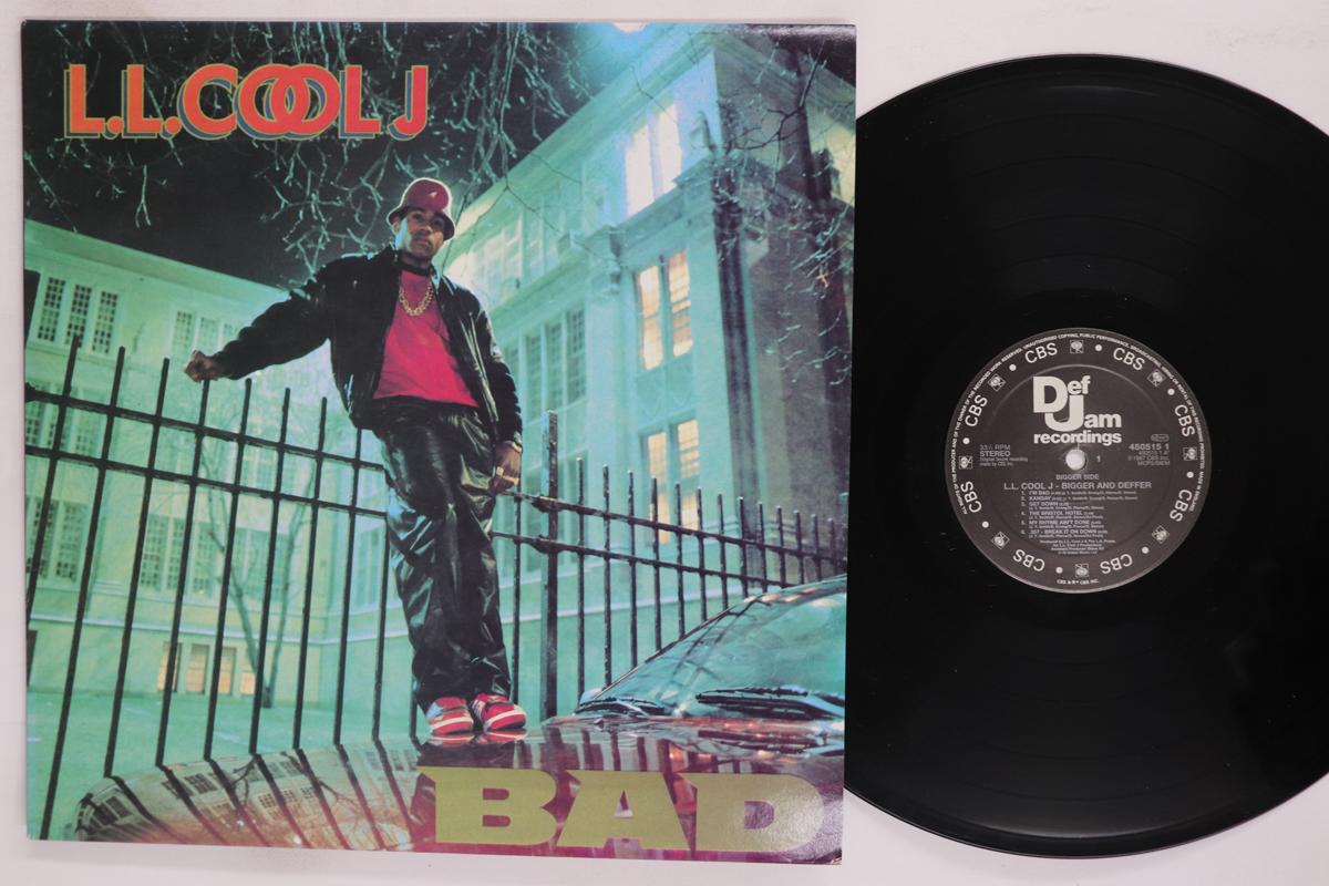 LP Record L.L. COOL J Bigger And Deffer 4505151 DEF JAM RECORD 1987 Europe Rap HipHopRB Used