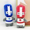 Entzückendes Castle Crashers Plüschtier Süße Doktor-Figur Weiche Stoffpuppe 26cm