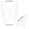 Artificial Butterfly Decoration for Baby Shower Decor Party Supplies Holiday