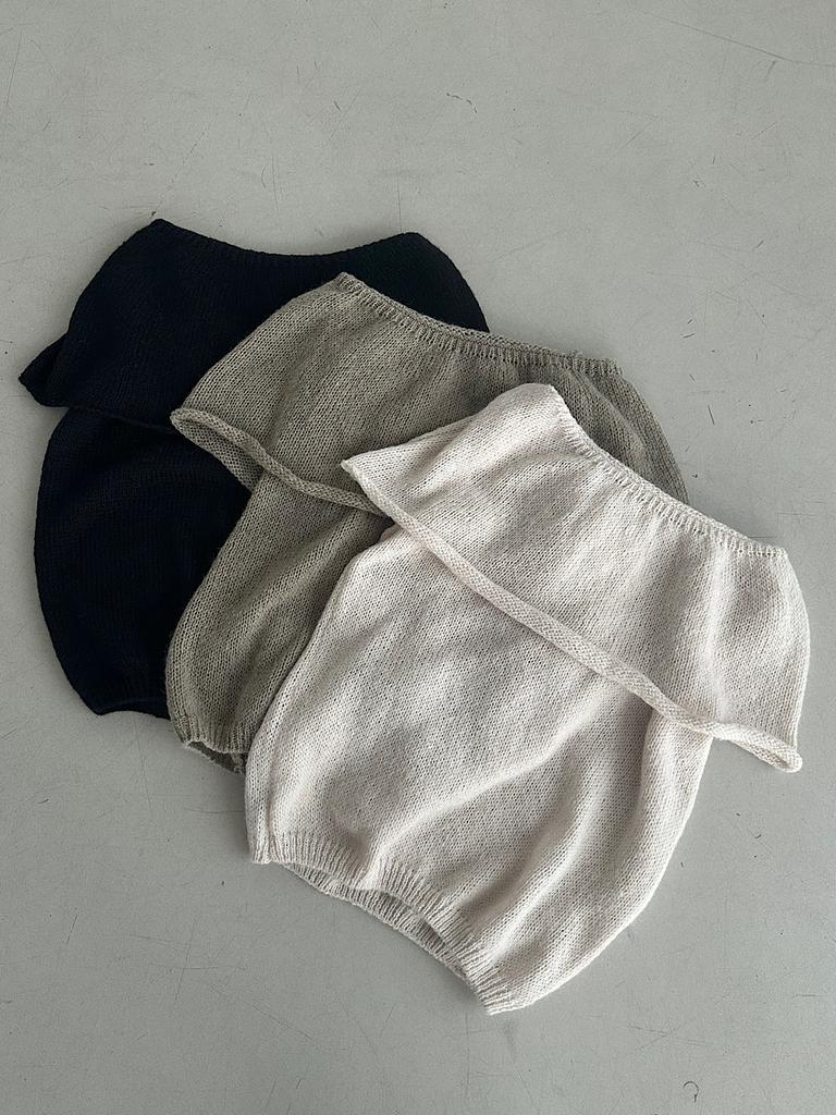 APOEM Cape Layered Knit Top (3C)