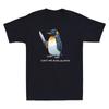 Flight Was Never An Option Funny Penguin With Knife Meme Novelty Unisexs TShirt