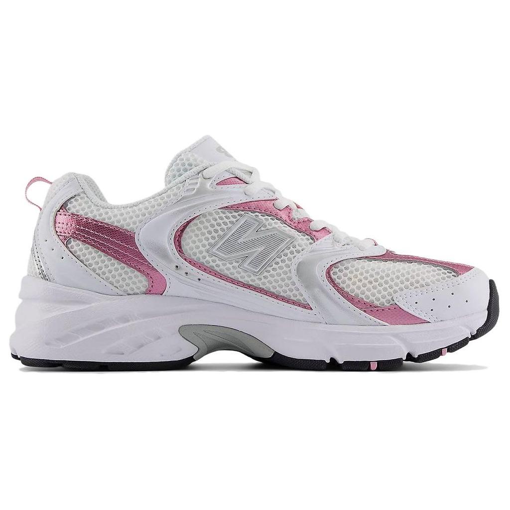 New Balance 530 Pink Sugar Herren-Sneakers Weiß Metallic-Rose MR530PK