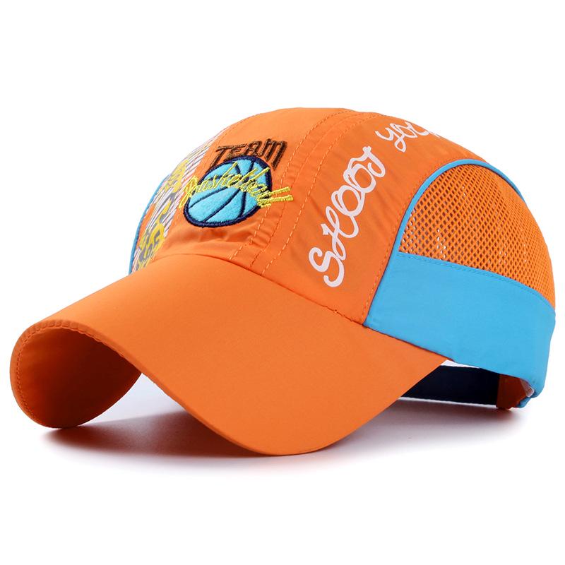 Summer Outdoor Sports Children Baseball Cap New Student Quick Drying Mesh Baby Sunhat Boy Girl Snapback Caps Kid Fishing Hat