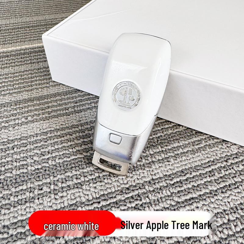 Mercedes-Benz Key Replacement Back Cover for A-Class, E-Class, C-Class, S-Class, G-Class, GLC, GLS, GLE - Painted & Frosted Finish.