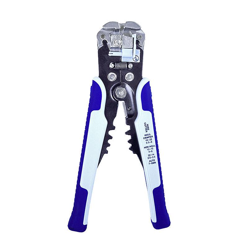Multi-Functional Electrician Pliers: Automatic Wire Stripper, Cutter, and Crimper for Fiber Optic Cable