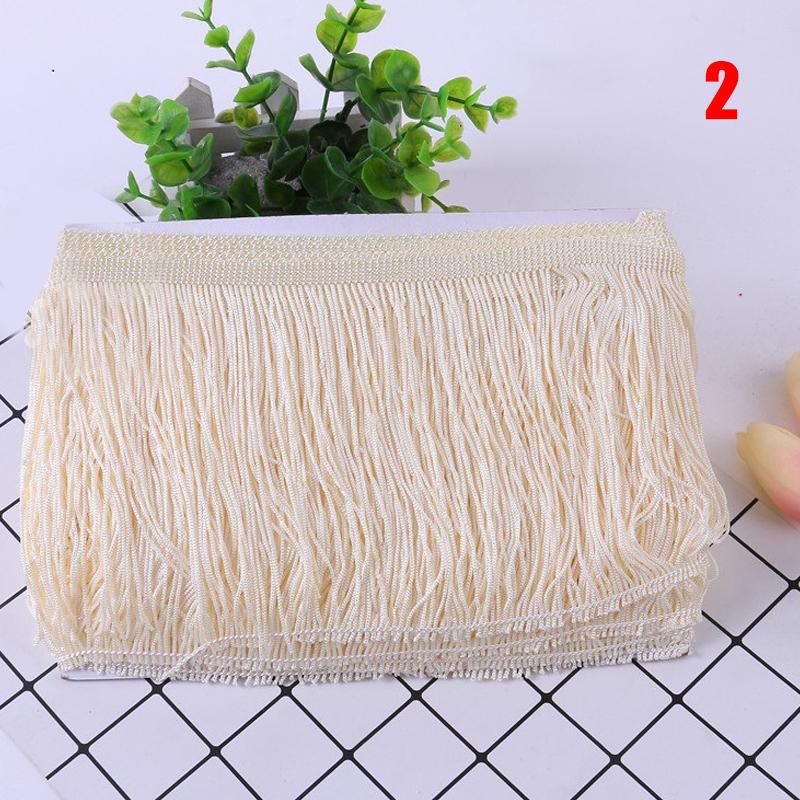 10 metrů latinská třásňová krajka makramé 15cm krajková ozdoba třáseň rayon DIY samba taneční šaty jevištní oděv šicí doplněk