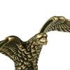 Mini Eagle Statue Figurine Collection Ornament Art Creative Brass Crafts Antique for Dining Room