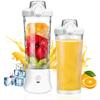 Portable Blender Fruit Juicer with 20 Oz Travel Cup 6 Blades USB Rechargeable for Shakes Smoothies Gym, Kitchen and Outdoors