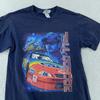 Vintage Jeff Gordon Shirt Mens Large Navy NASCAR Racing Graphic 24 Driver 90s