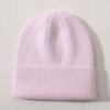 Large children's hat rabbit velvet classic striped knitted hat autumn and winter soft cute outdoor wool hat to keep warm