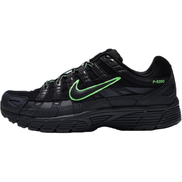Nike P 6000 Abrasion Resistant Low Top Casual Running Shoes Men's Black Sneakers IF0668-003
