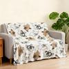 French Bulldog Themed Blanket Soft Ideal For Dog Owners And Pet Lovers Present Flat Print Design Great For All Occasions