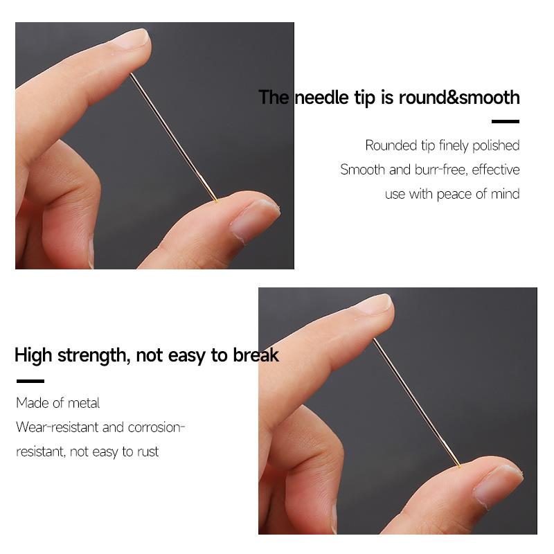 12/36PCS Sewing Needles Multi-size Side Opening Stainless Steel Darning Sewing Household Hand Tools Sewing Tools and Accessoires