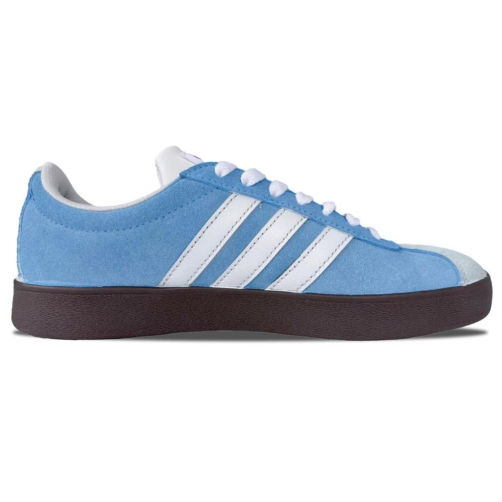 Adidas VL COURT 2.0 Abrasion Resistant Lightweight Wear resistant And Lightweight Low top Skateboard Shoes Unisex HQ1802(Team1248- )