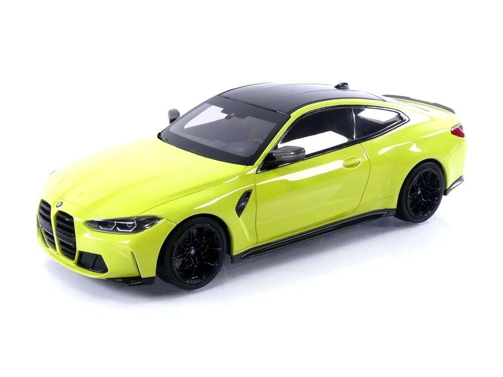 Minichamps scale BMW M4 2020 Yellow 1/18