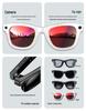 Smarte Brille W610: 800W Anti-Shake Kamera, KI-Übersetzung, Musik und Anrufe