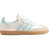 Adidas Originals Samba Og Classic Comfortable Training Shoes Women sneaker White Light-Blue KJ4304