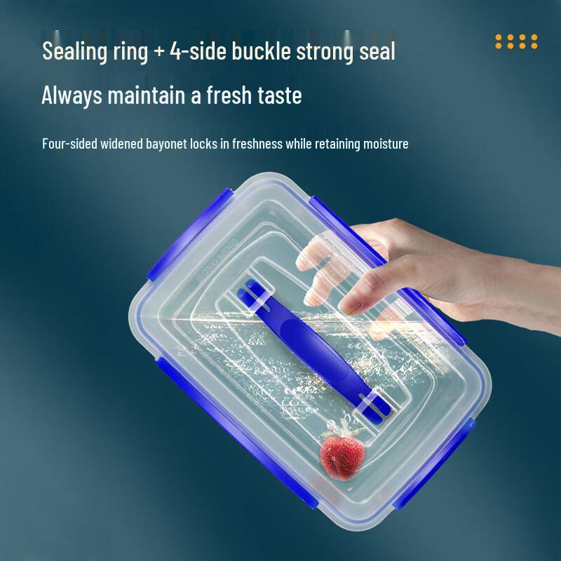 PP Transparente Lebensmittelaufbewahrungsbox mit Griff